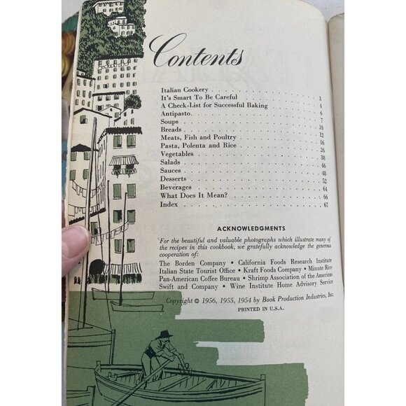 1950s Culinary Arts Institute Cookbooks Italian French Gourmet MCM Lot of 12 - Picture 10 of 16